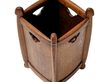 Jac. van den Bosch Art Deco Amsterdamse School Litter Basket 't Binnenhuis